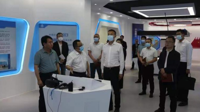 全力推動科技合作 共謀地企高質(zhì)量發(fā)展——安寧區(qū)委副書記、區(qū)長曹宏亮一行蒞臨甘肅建科院座談交流