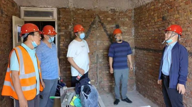 總經理史智偉調研公司施工板塊在建項目